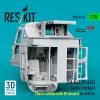 RESKIT RSU35-0054 CH-54A (S-64E) Tarhe cockpit (Basic edition with 3D decals) for ICM kit (3D Printed) (1/35)